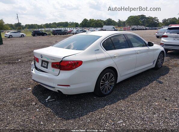 WBAJA9C58KB388161 2019 BMW 5 SERIES White Trasero derecho
