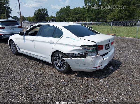 WBAJA9C58KB388161 2019 BMW 5 SERIES White Trasero izquierdo