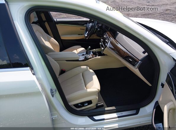 WBAJA9C58KB388161 2019 BMW 5 SERIES White Vista interior delantera