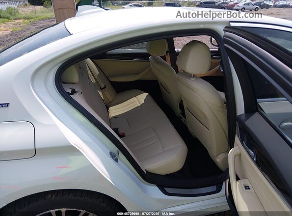 WBAJA9C58KB388161 2019 BMW 5 SERIES White Vista de la etiqueta del VIN