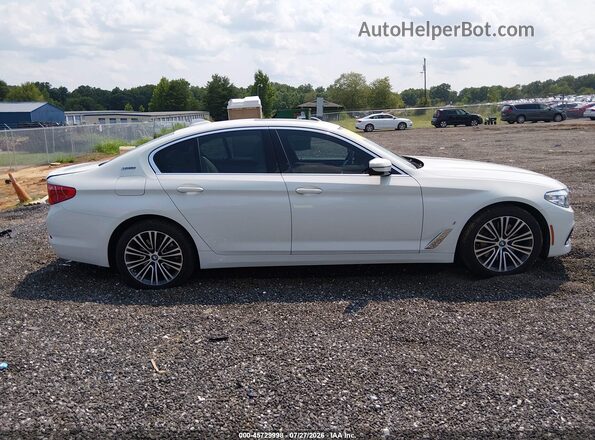 WBAJA9C58KB388161 2019 BMW 5 SERIES White Vista interior trasera