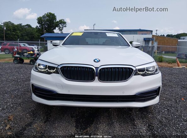 WBAJA9C58KB388161 2019 BMW 5 SERIES White Vista del cuadro de instrumentos