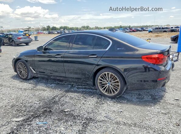 WBAJA9C59JB034373 2018 BMW 5 SERIES Black Задня ліва чверть