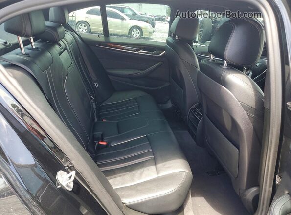WBAJA9C59JB034373 2018 BMW 5 SERIES Black Вид задніх сидінь
