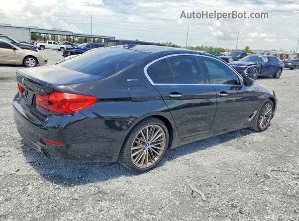 WBAJA9C59JB034373 2018 BMW 5 SERIES Black Задня права чверть