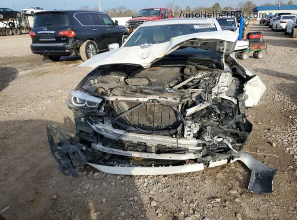 WBAJA9C59KB389769 2019 BMW 5 SERIES White წინა ხედი