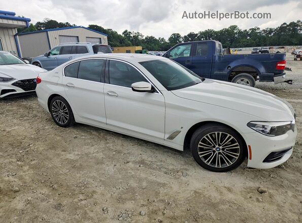 WBAJA9C5XJB032745 2018 BMW 5 SERIES White Передня права чверть