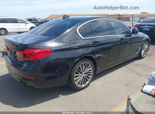 WBAJA9C5XKB254655 2019 BMW 5 SERIES Black უკანა მარჯვენა
