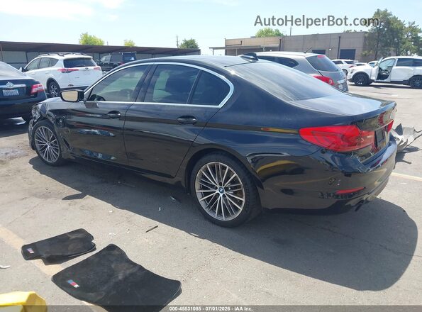 WBAJA9C5XKB254655 2019 BMW 5 SERIES Black უკანა მარცხენა