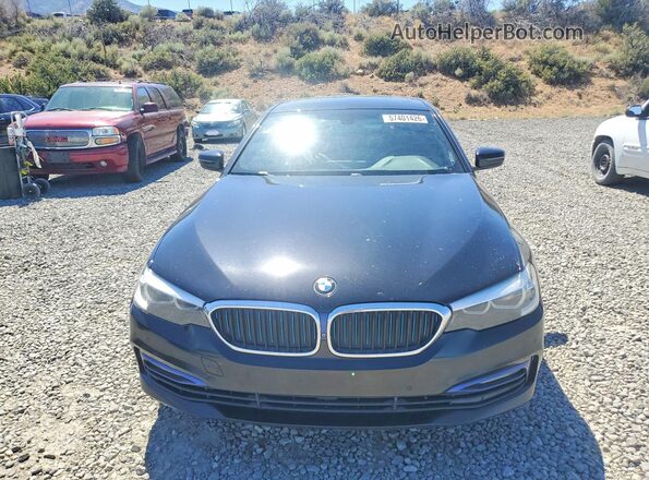 WBAJB1C52JG624111 2018 BMW 5 SERIES Black Vista frontal