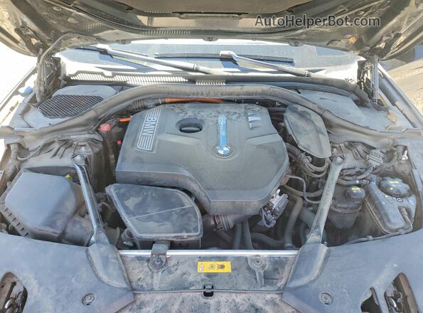 WBAJB1C52JG624111 2018 BMW 5 SERIES Black Vista interior trasera