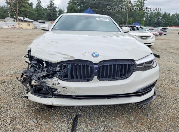 WBAJB1C53JB085446 2018 BMW 5 SERIES White Դիմացի տեսք