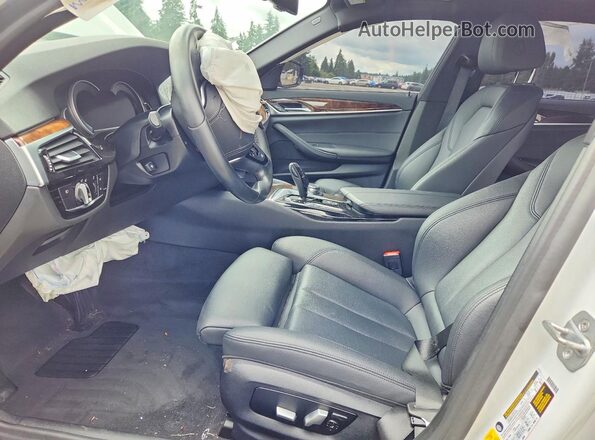 WBAJB1C53JB085446 2018 BMW 5 SERIES White Սալոնի դիմացի տեսք