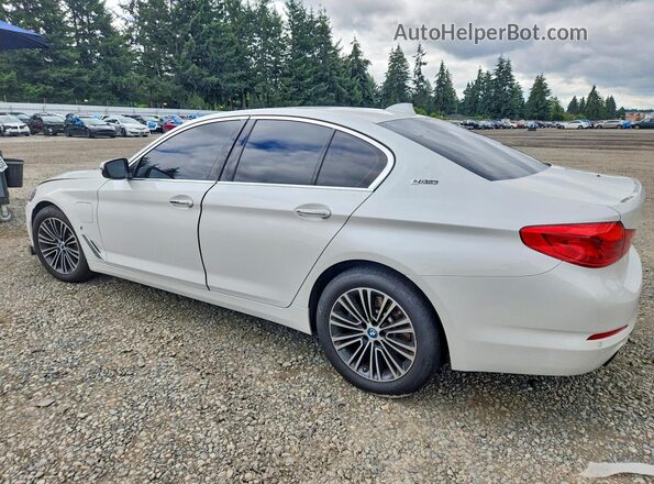 WBAJB1C53JB085446 2018 BMW 5 SERIES White Հետևի ձախ