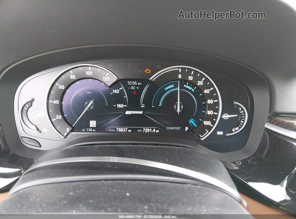 WBAJB1C53KB376630 2019 BMW 5 SERIES Gray Widok tylnych siedzeń
