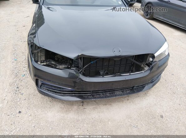 WBAJB1C53KB376630 2019 BMW 5 SERIES Gray Widok z przodu