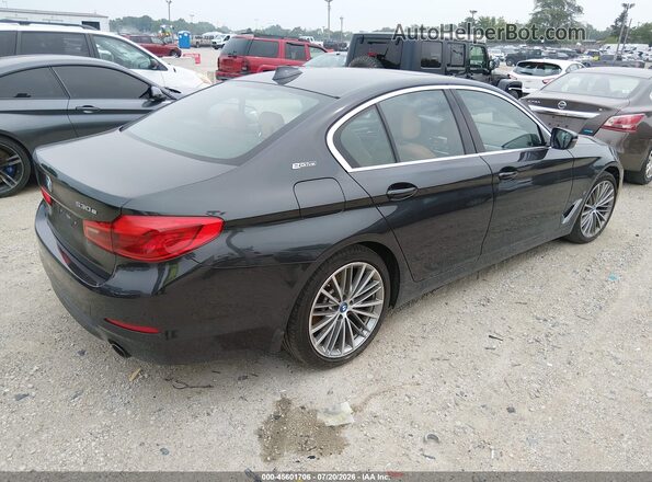 WBAJB1C53KB376630 2019 BMW 5 SERIES Gray Tył prawy