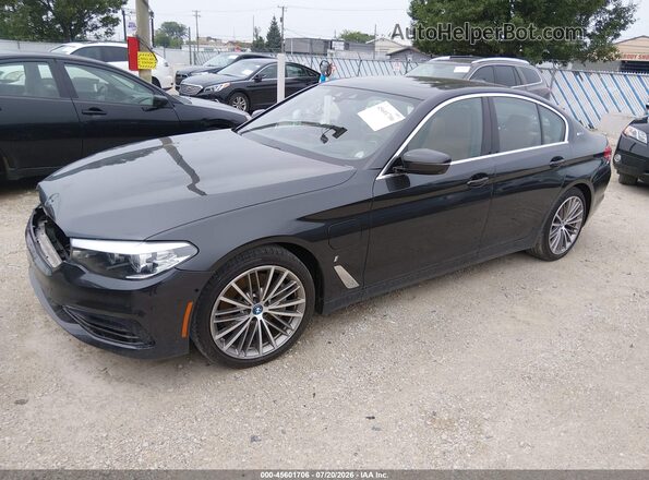 WBAJB1C53KB376630 2019 BMW 5 SERIES Gray Przód lewy