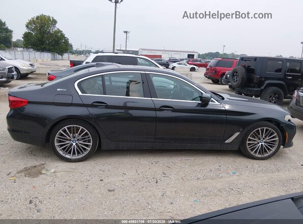 WBAJB1C53KB376630 2019 BMW 5 SERIES Gray Widok wnętrza z tyłu