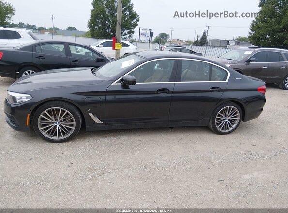 WBAJB1C53KB376630 2019 BMW 5 SERIES Gray Widok wnętrza 360 stopni