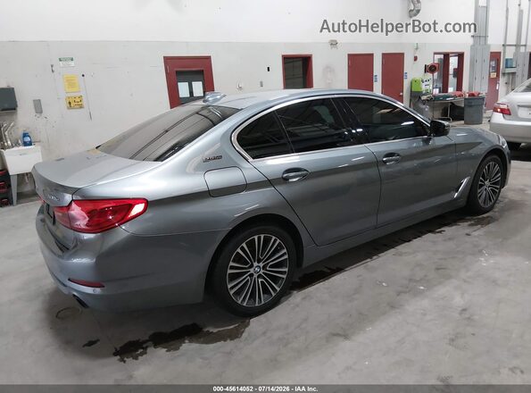 WBAJB1C54KB376913 2019 BMW 5 SERIES Silver უკანა მარჯვენა