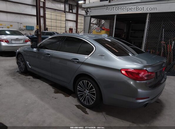 WBAJB1C54KB376913 2019 BMW 5 SERIES Silver უკანა მარცხენა