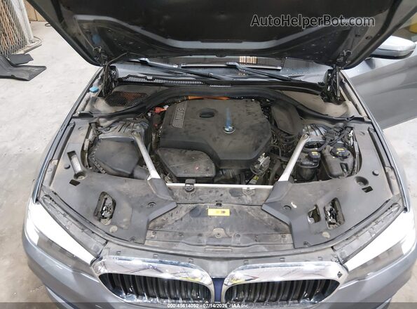 WBAJB1C54KB376913 2019 BMW 5 SERIES Silver უკანა ხედი