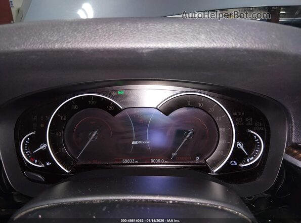 WBAJB1C54KB376913 2019 BMW 5 SERIES Silver უკანა სავარძლების ხედი