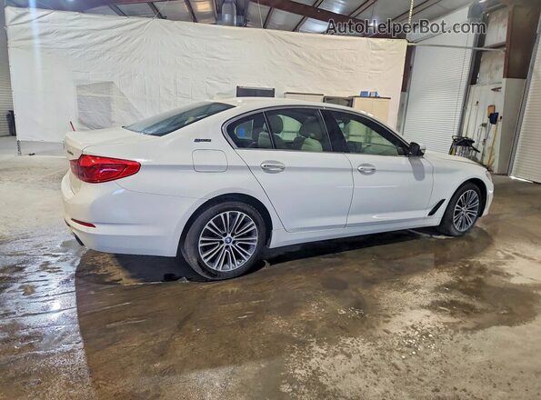 WBAJB1C55JB083990 2018 BMW 5 SERIES Белый Задняя правая четверть