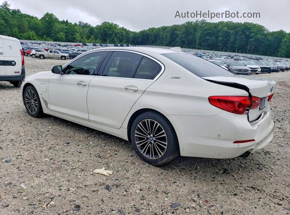 WBAJB1C56JG624211 2018 BMW 5 SERIES Белый Задняя левая четверть