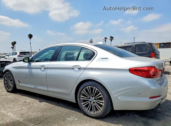 WBAJB1C56KB376248 2019 BMW 5 SERIES Silver Հետևի ձախ