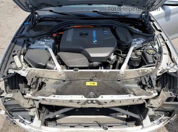 WBAJB1C56KB376248 2019 BMW 5 SERIES Silver Սալոնի հետևի տեսք
