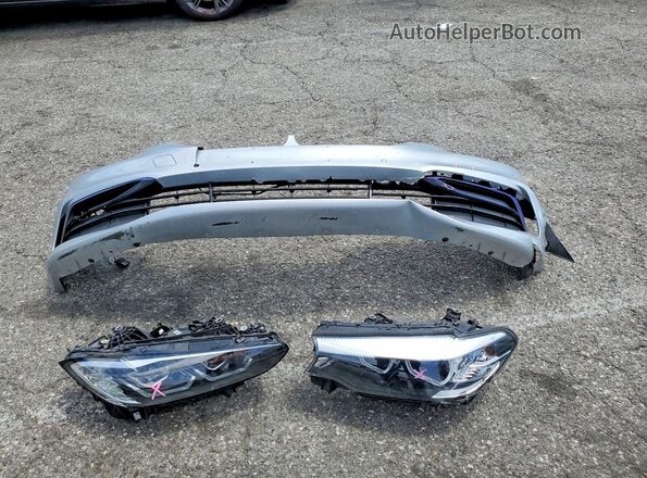 WBAJB1C56KB376248 2019 BMW 5 SERIES Silver Շարժիչի բաժամունքի տեսք