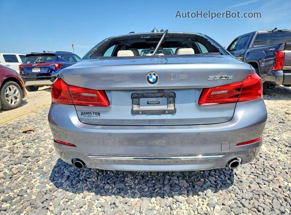 WBAJB1C57JB084185 2018 BMW 5 SERIES Blue Vista trasera