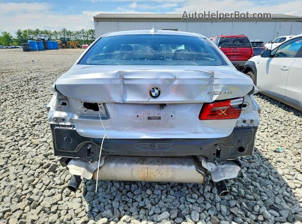 WBAJB1C57JB374393 2018 BMW 5 SERIES Silver Widok z tyłu