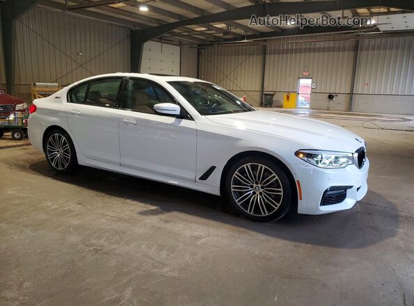 WBAJB1C5XKB376057 2019 BMW 5 SERIES White წინა მარჯვენა