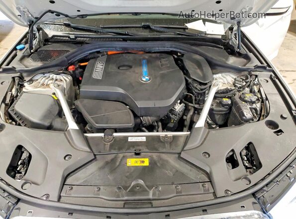 WBAJB1C5XKB376057 2019 BMW 5 SERIES White უკანა სალონის ხედი