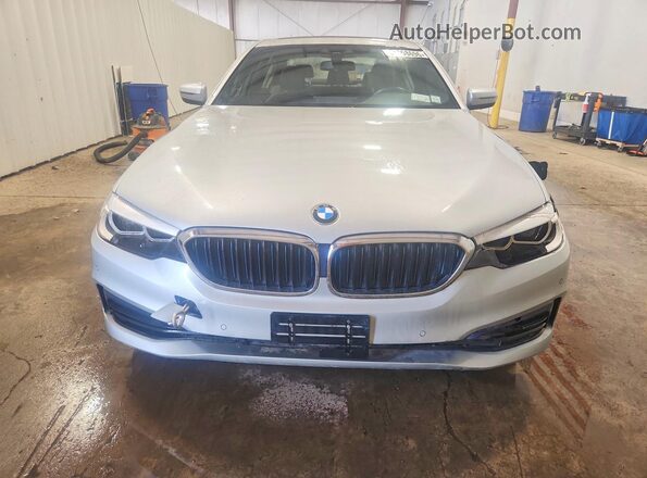 WBAJB1C5XKB376270 2019 BMW 5 SERIES Silver Vista frontal