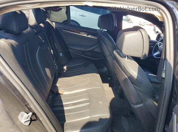 WBAJB9C50KB464629 2019 BMW M5 Black Rear seats view