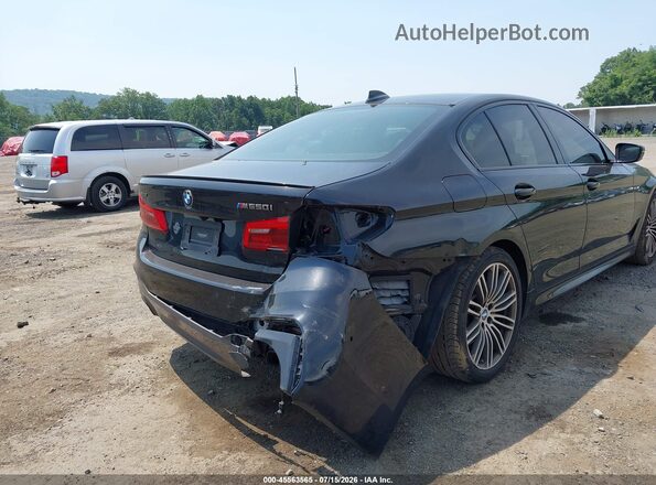 WBAJB9C52KB464597 2019 BMW 5 SERIES Black Դիմացի տեսք