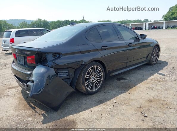 WBAJB9C52KB464597 2019 BMW 5 SERIES Black Հետևի աջ