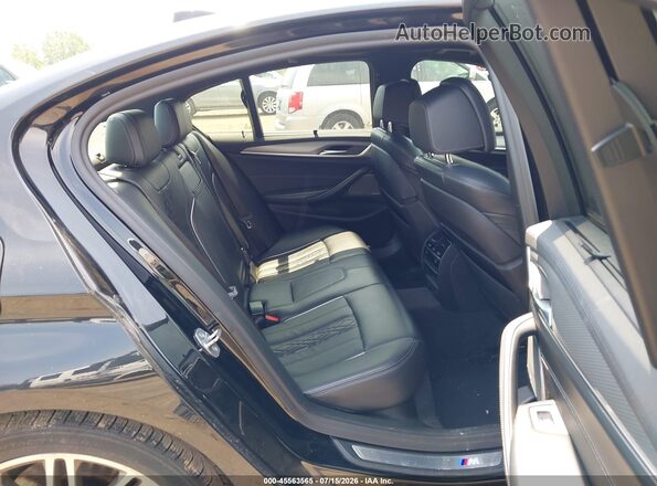 WBAJB9C52KB464597 2019 BMW 5 SERIES Black VIN կոդի պիտակի տեսք