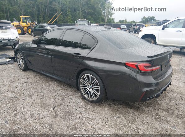 WBAJB9C54KB288345 2019 BMW 5 SERIES Black Rear left