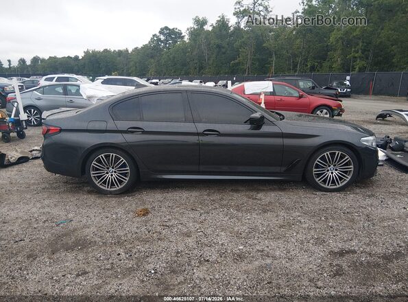 WBAJB9C54KB288345 2019 BMW 5 SERIES Black 360 interior view