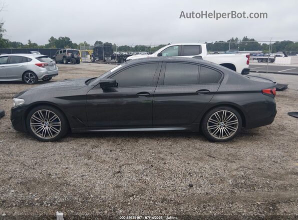 WBAJB9C54KB288345 2019 BMW 5 SERIES Black 