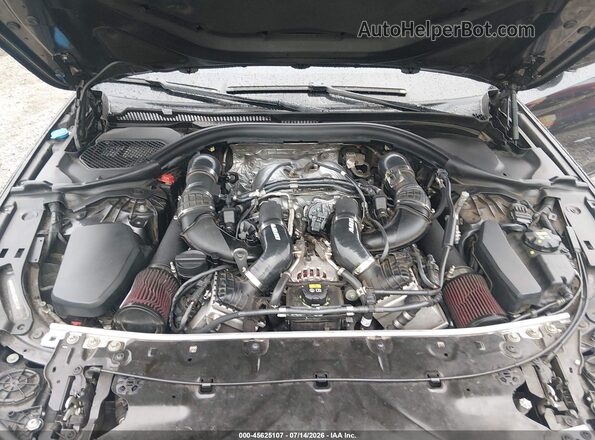 WBAJB9C54KB288345 2019 BMW 5 SERIES Black Rear view