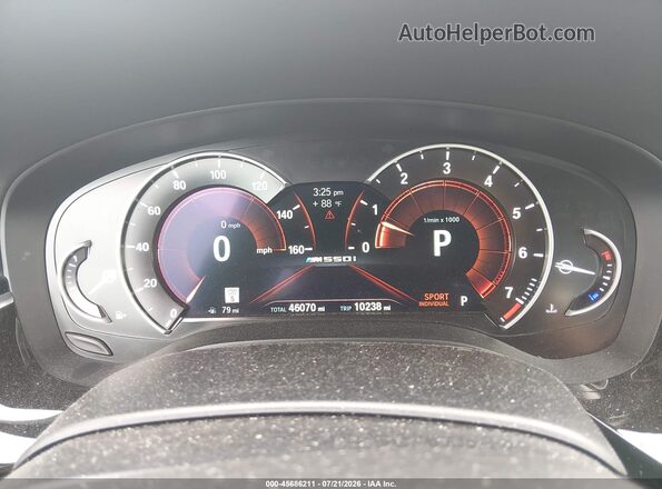 WBAJB9C57JB036765 2018 BMW 5 SERIES Black Հետևի նստատեղերի տեսք