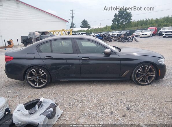 WBAJB9C57JB036765 2018 BMW 5 SERIES Black Սալոնի 360 աստիճան տեսք