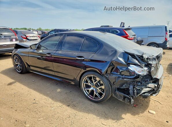 WBAJB9C58JB035446 2018 BMW M5 Black Rear left