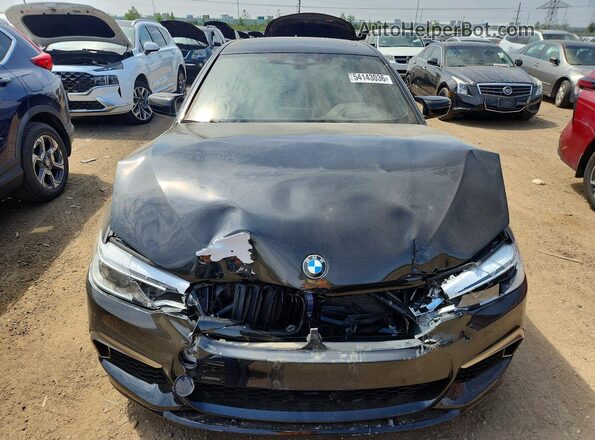 WBAJB9C58JB035446 2018 BMW M5 Black Front view